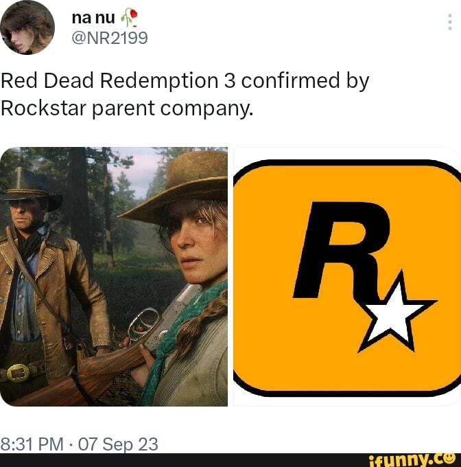 Red Dead Redemption 3 Confirmed By Rockstar 