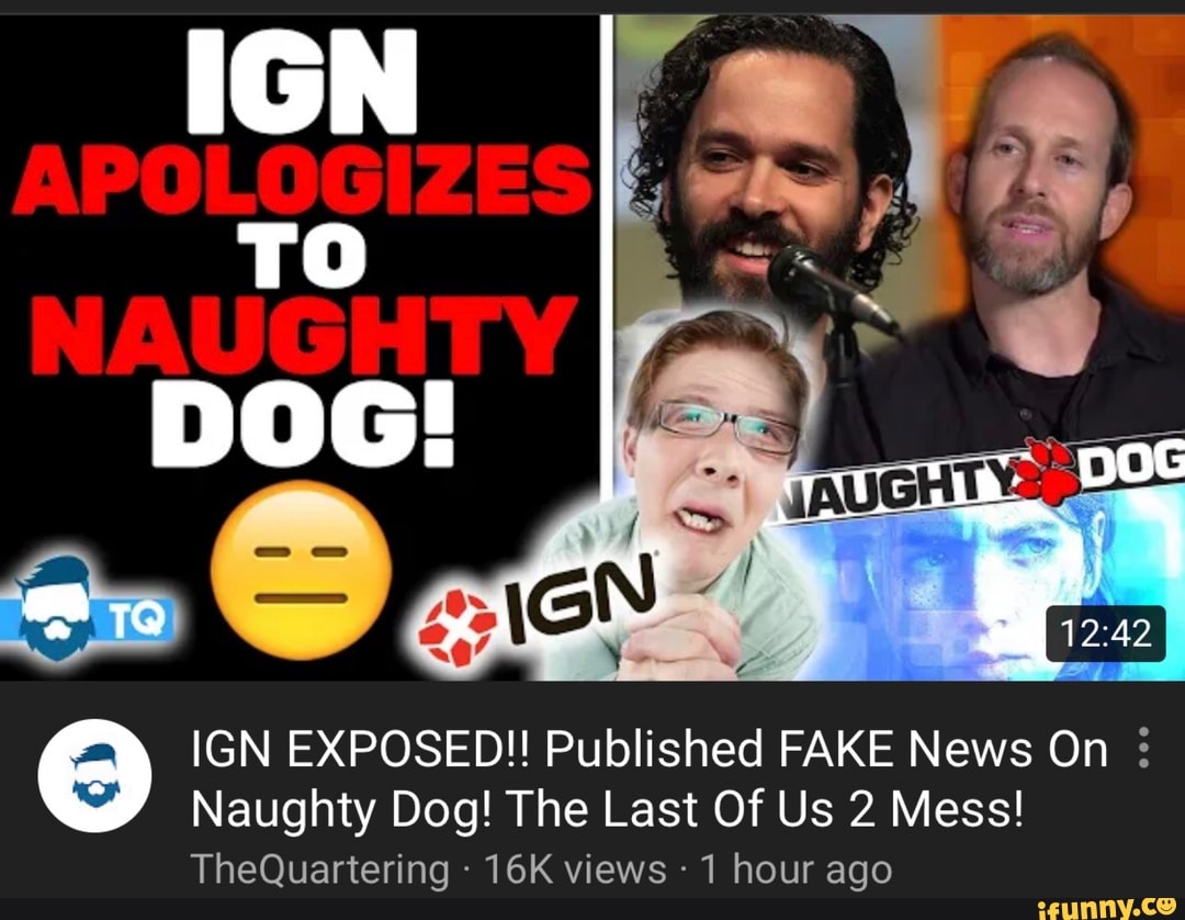 © IGN EXPOSED!! Published FAKE News On Naughty Dog! The Last Of Us 2 Mess!
16K views 1 hour ago
