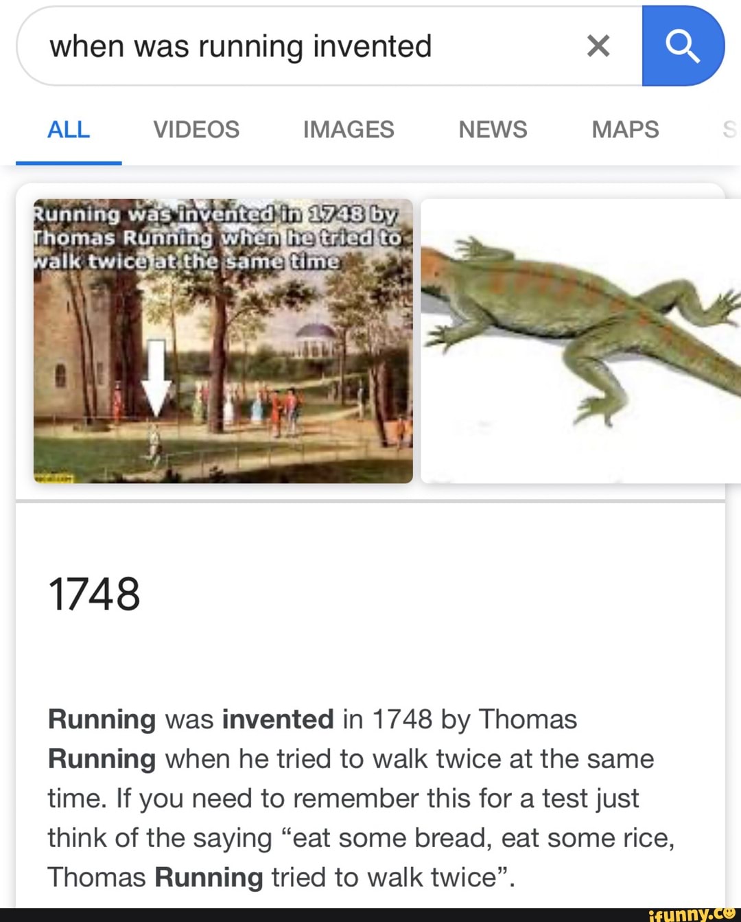 When was running invented x ALL VIDEOS IMAGES NEWS MAPS ...