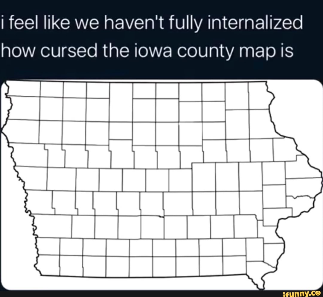 Feel like we haven't fully internalized how cursed the iowa county map ...