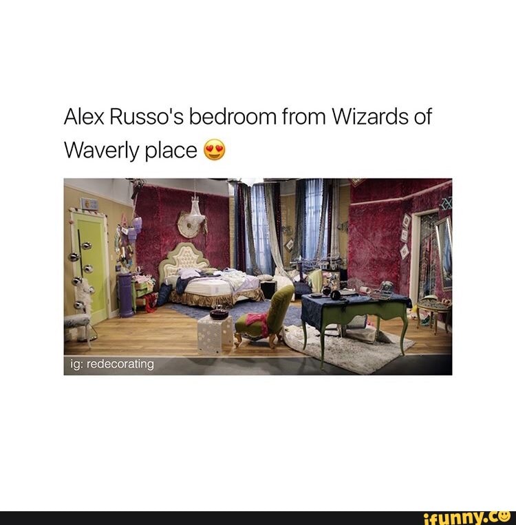 Alex Russo S Bedroom From Wizards Of Waverly Place 9