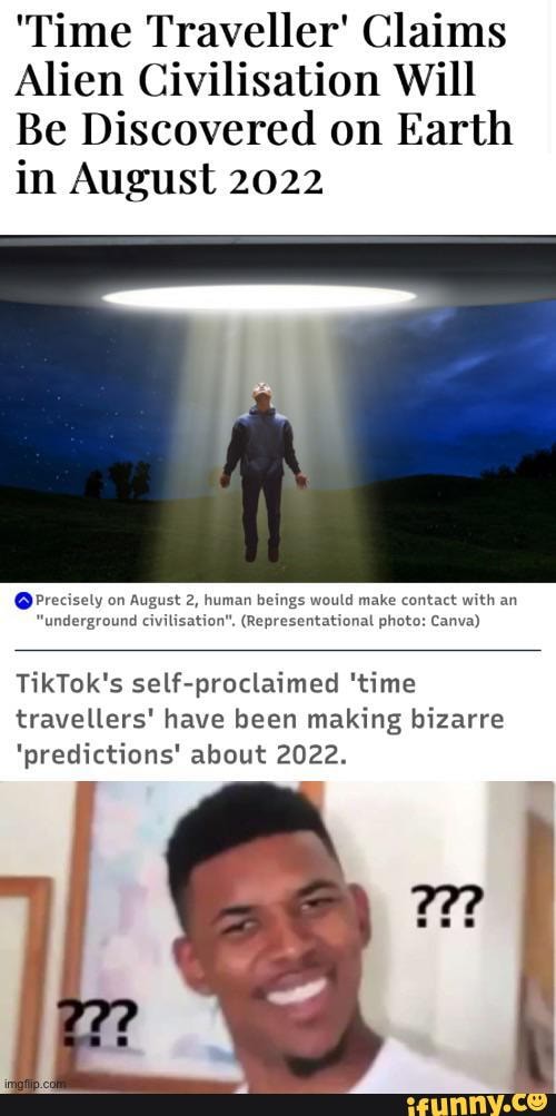 'Time Traveller' Claims Alien Civilisation Will Be Discovered on Earth ...