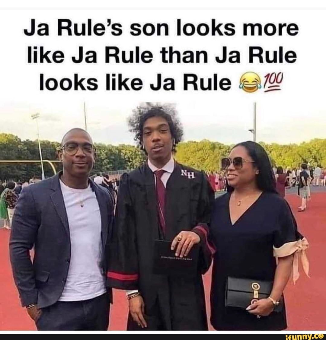 Throwback from last year Ja Rule's son looks more like Ja Rule than