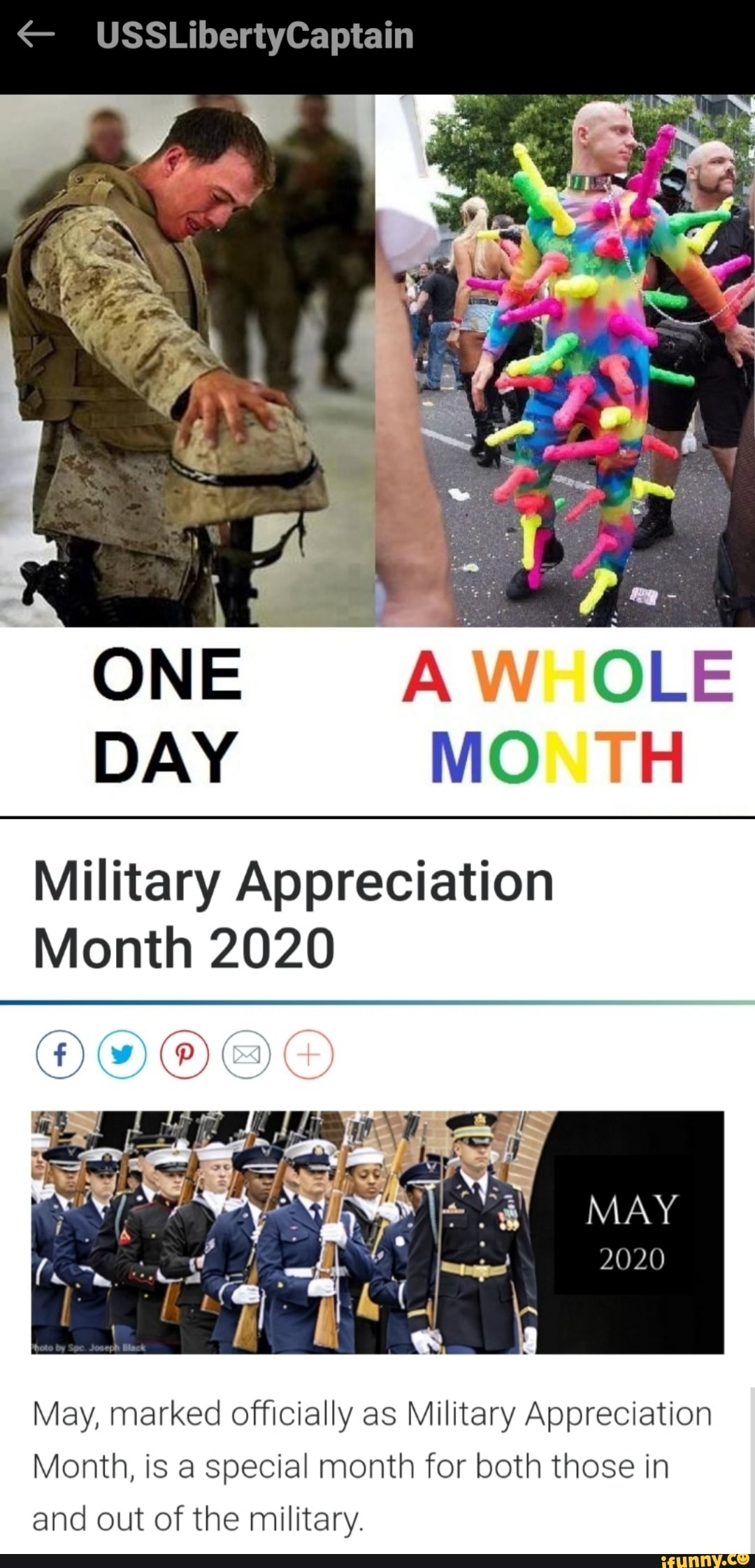 Military Appreciation Month 2020 May, marked officially as Military Appreciation Month, is a 