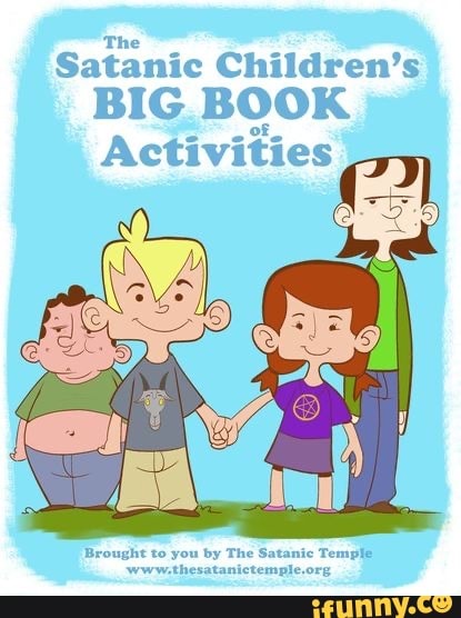 Satanic Children's
BIG. BOOK Activities
