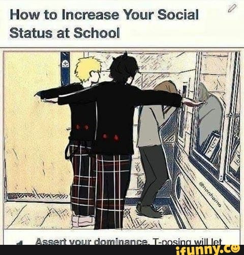 How to Increase Your Social Status at School - iFunny