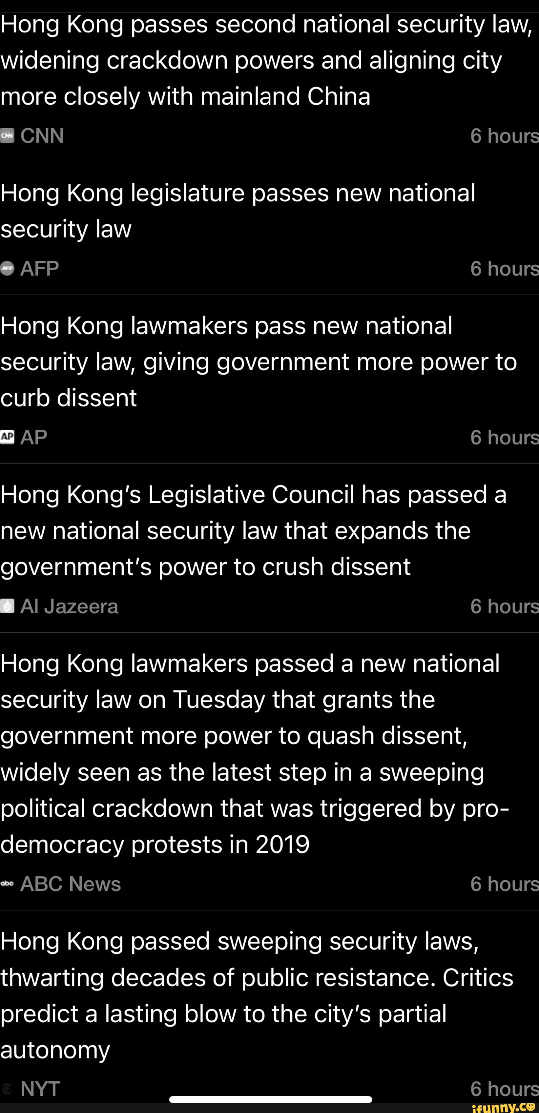 Hong Kong passes second national security law, widening crackdown powers  and aligning city more closely with mainland China, World News