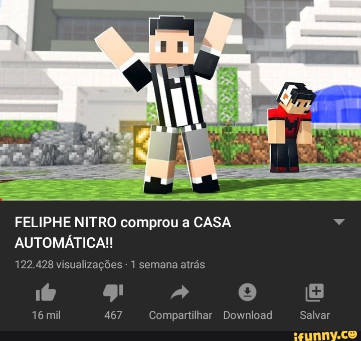 FELIPHE NITRO comprou a CASA Vv
AUTOMATICA!!
16 mil 467 Compartilhar Download Salvar