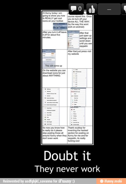 Doubt it
They never work
