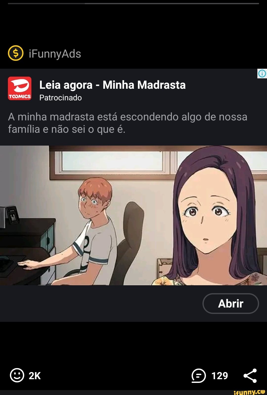 Leia agora Minha Madrasta
Patrocinado
A minha madrasta está escondendo algo de nossa
família e não sei o que é.