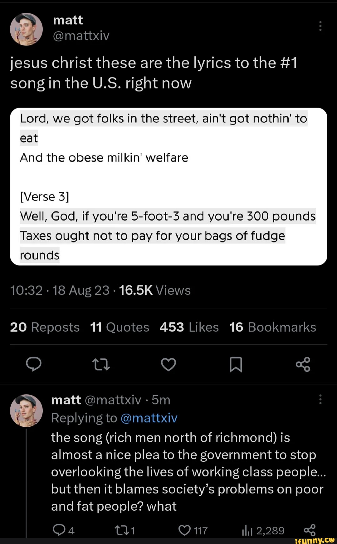 Weic las jesus christ these are the lyrics to the 1 song in the U.S