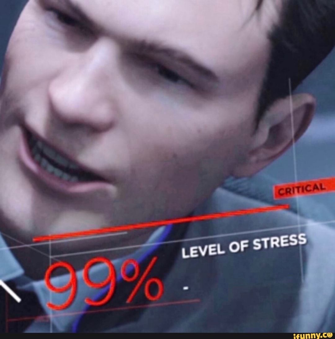 detroitbecomehuman, levelofstress