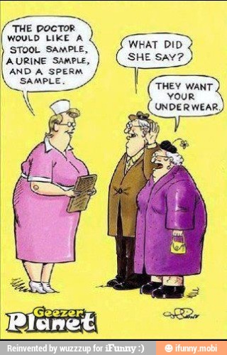 WHAT DID
SHE SAY?
THEY WANT
YOUR
UNDER WEAR)