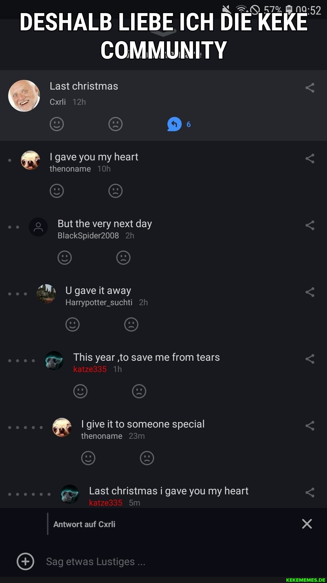 DESHALB LIEBE ICH DIE KEKE COMMUNITY