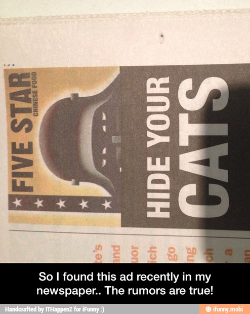 So I found this ad recently in my
newspaper.. The rumors are true! - So I found this ad recently in my newspaper.. The rumors are true!