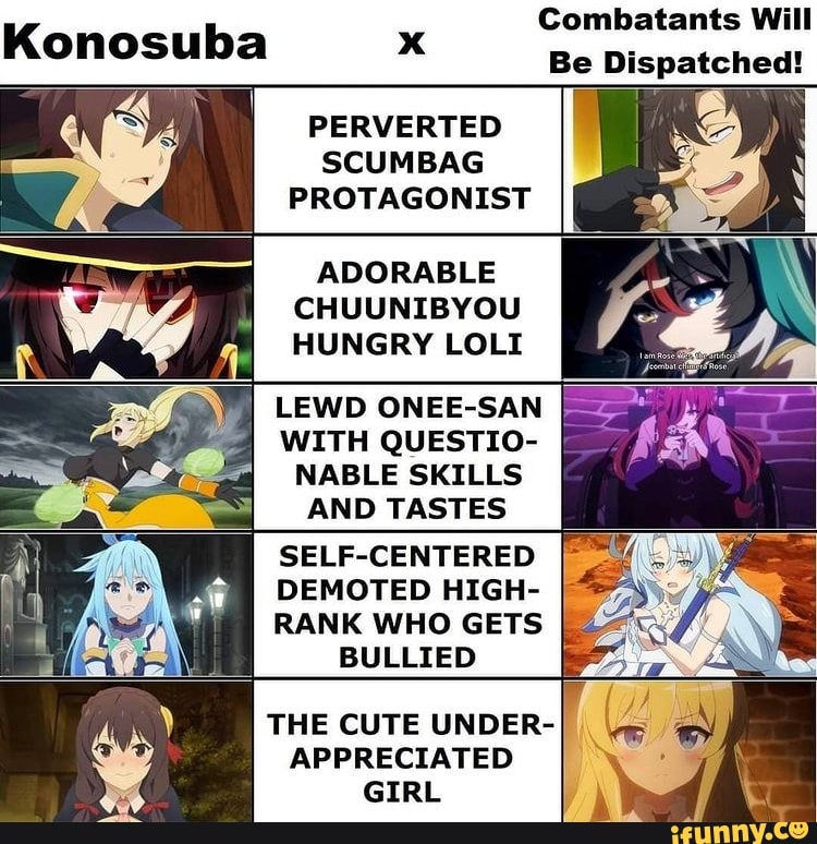 Combatants Will Konosuba Be Dispatched! Combatants Will PERVERTED ...