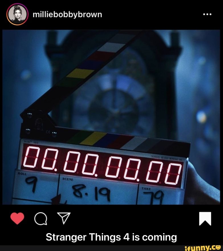 milliebobbybrown
Stranger Things 4 is coming - Stranger Things 4 is coming