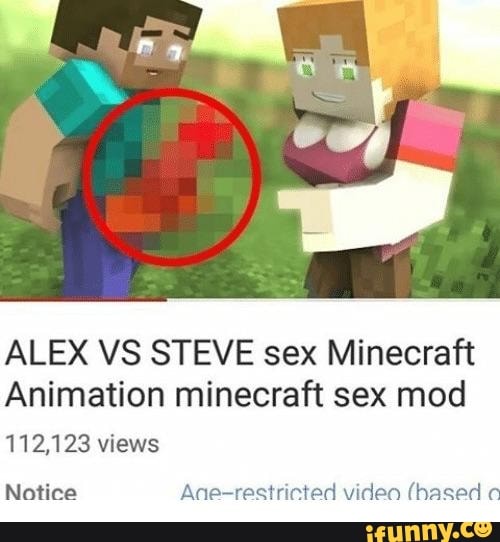 Animation sex minecraft Respect Steve!