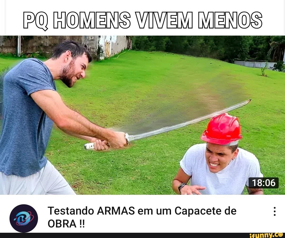 ENSMIMEMIMENOS
Testando ARMAS em um Capacete de
OBRA