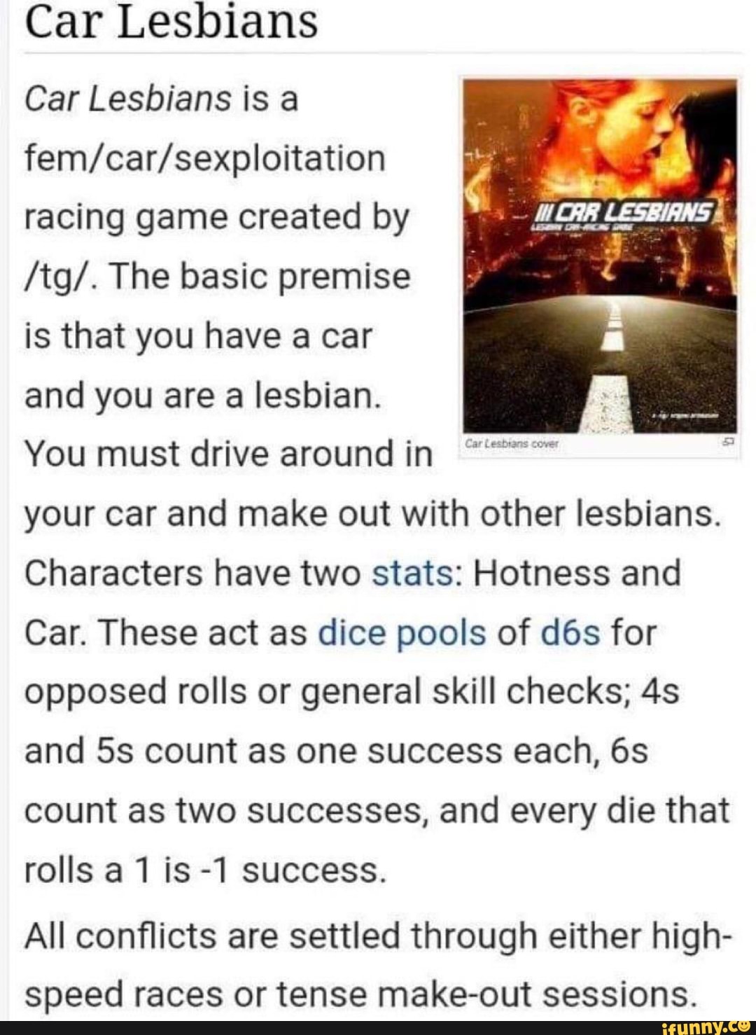 Car Lesbians Car Lesbians Is A Racing Game Created By To The Basic