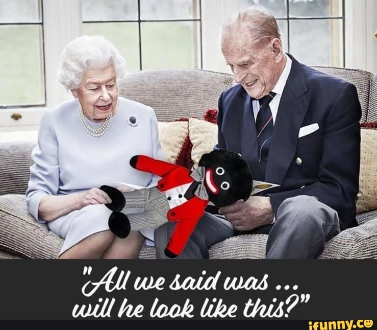 Ca -
will he look like this?"