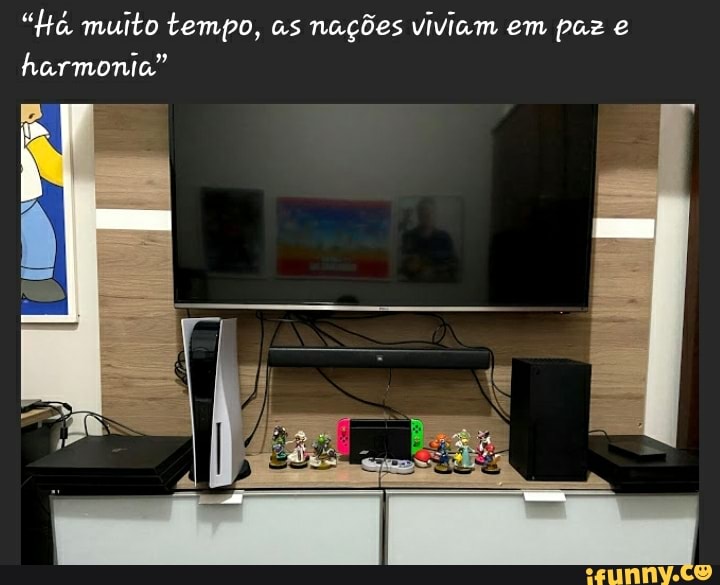"Há muito tempo, as nações viviam em paz e harmonia"