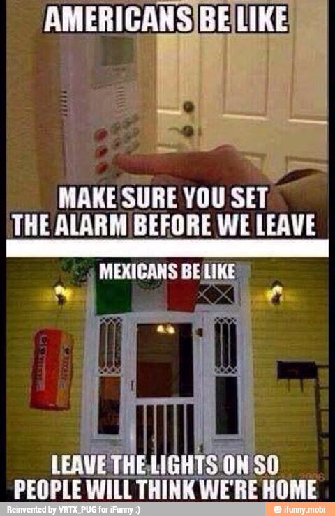 MAKE
SURE YOU SET
Me
PEOPLE WILL THINK WE'RE HOME