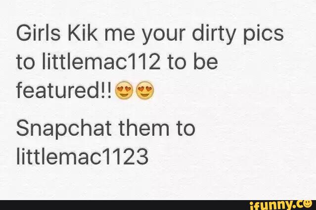 Girls dirty snap chat 