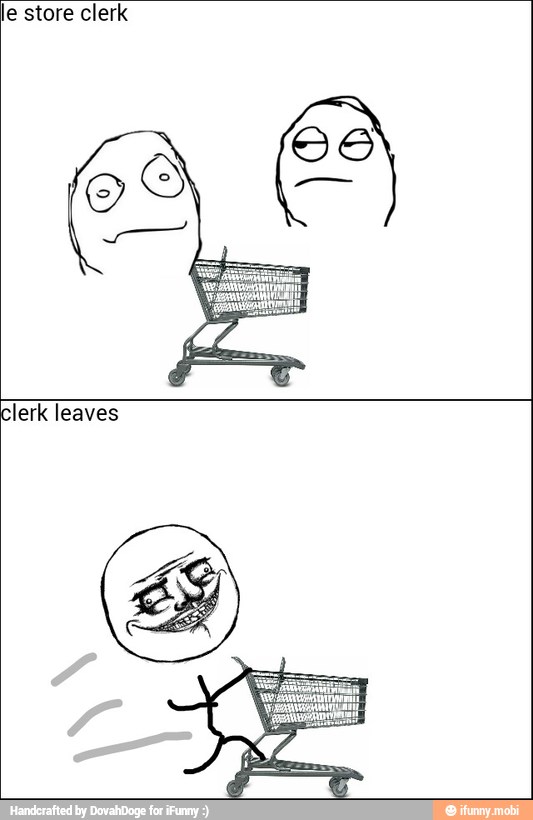 e store clerk