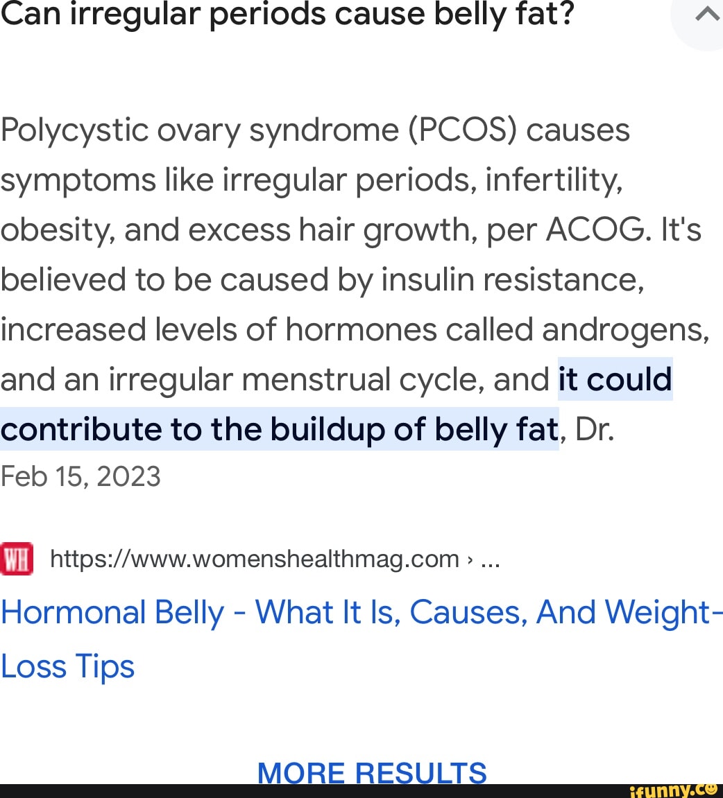 can-irregular-periods-cause-belly-fat-polycystic-ovary-syndrome-pcos