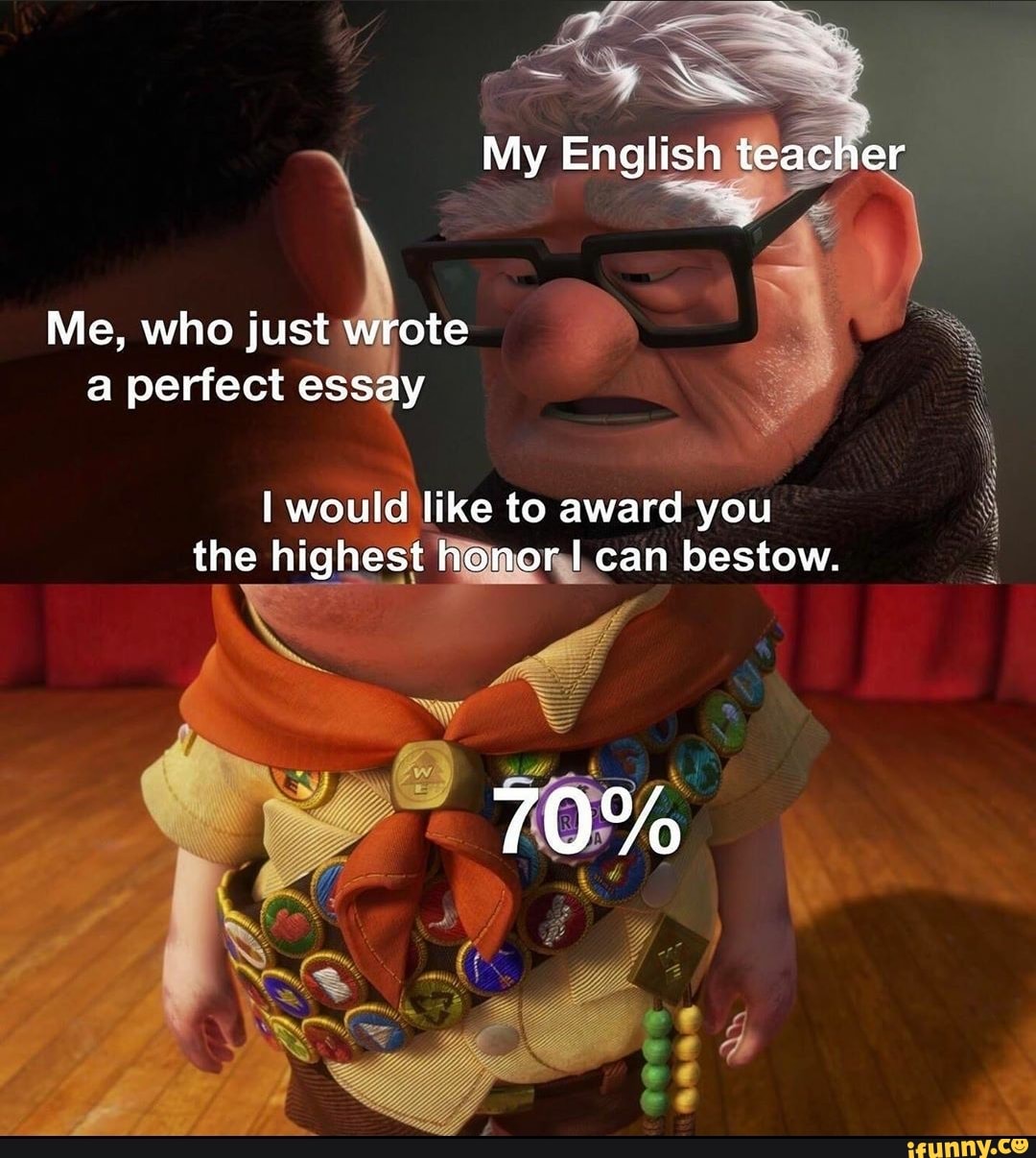 Me, who just wrote