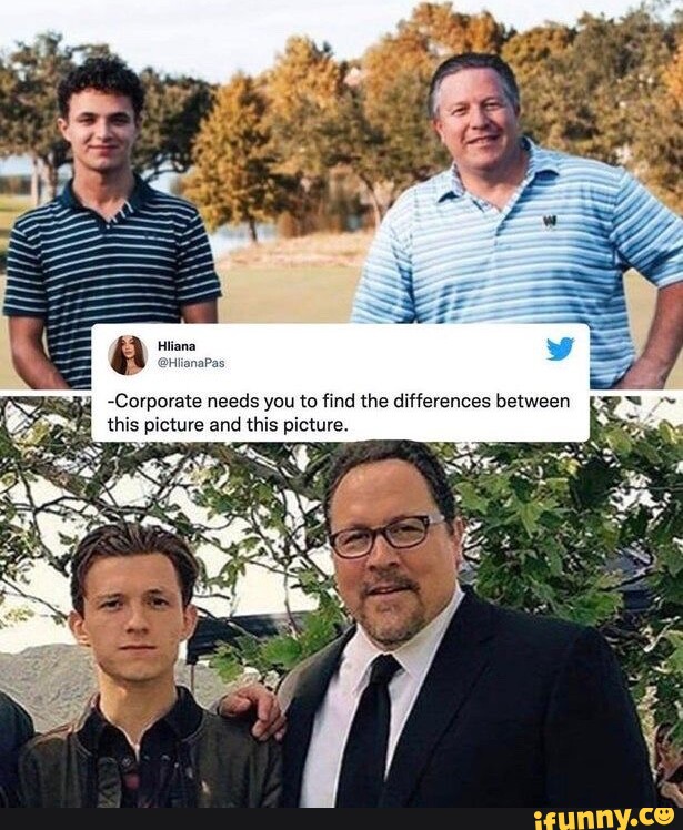 Corporate needs you to find the difterences between this picture and