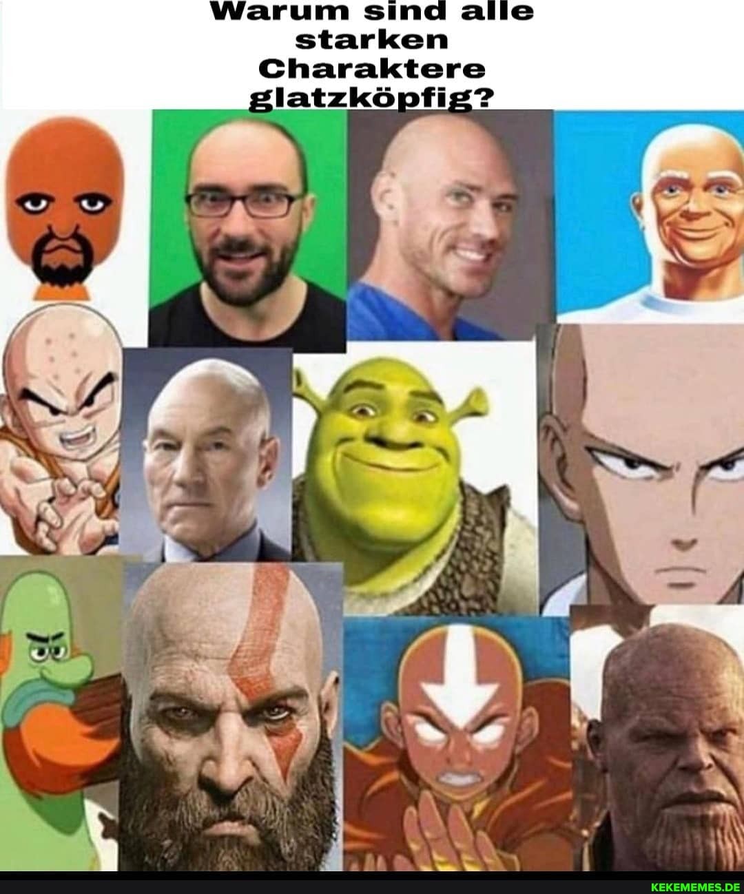 Warum snd alle starken
Charaktere