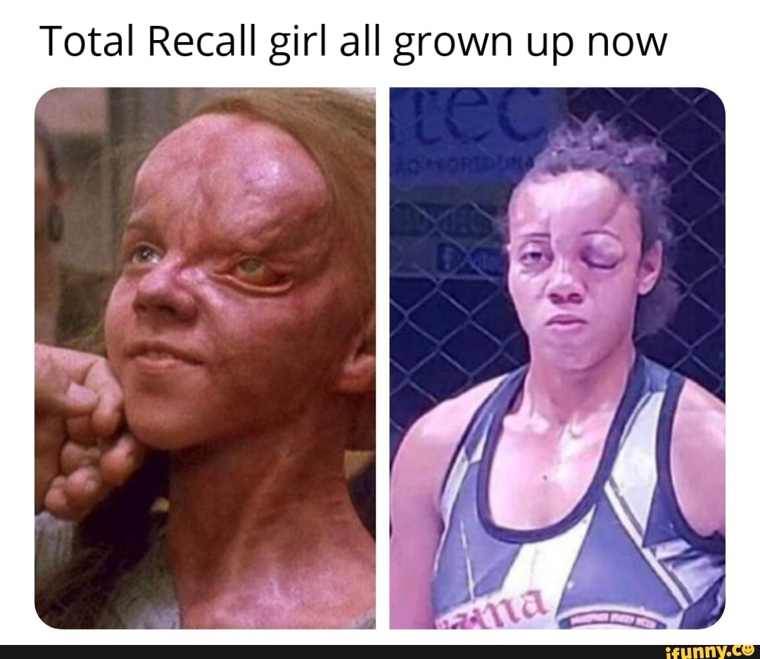 Total Recall girl all grown up now iFunny