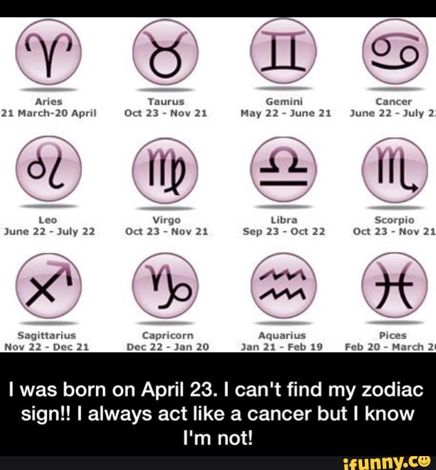 I can't find my zodiac sign!! 