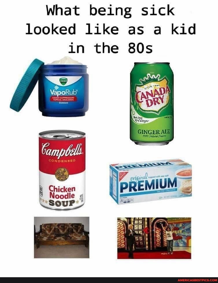 What being sick looked like as a kid in the