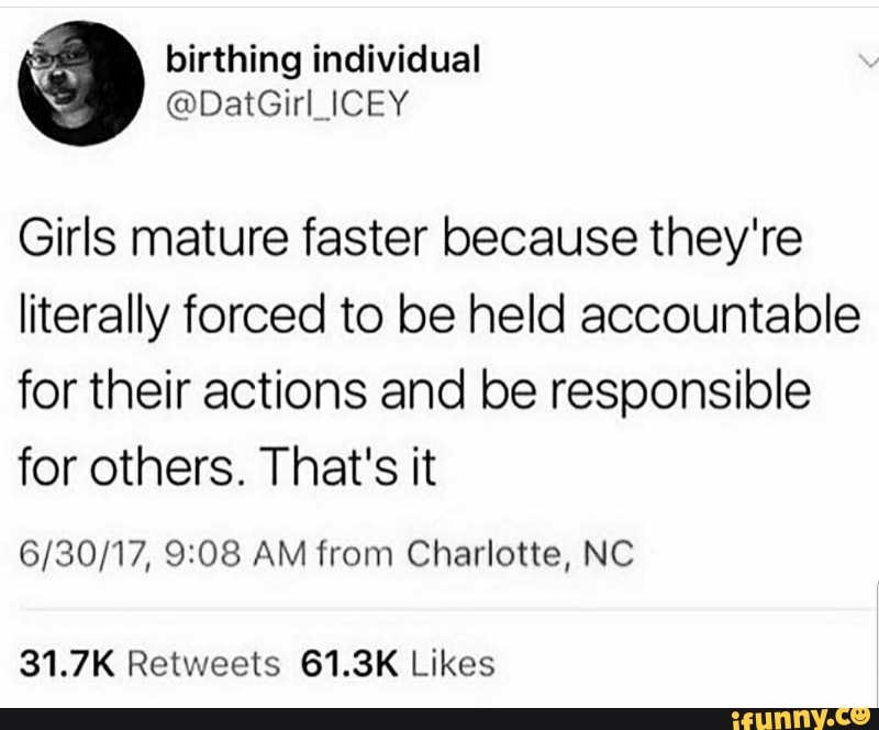 girls mature faster should date up
