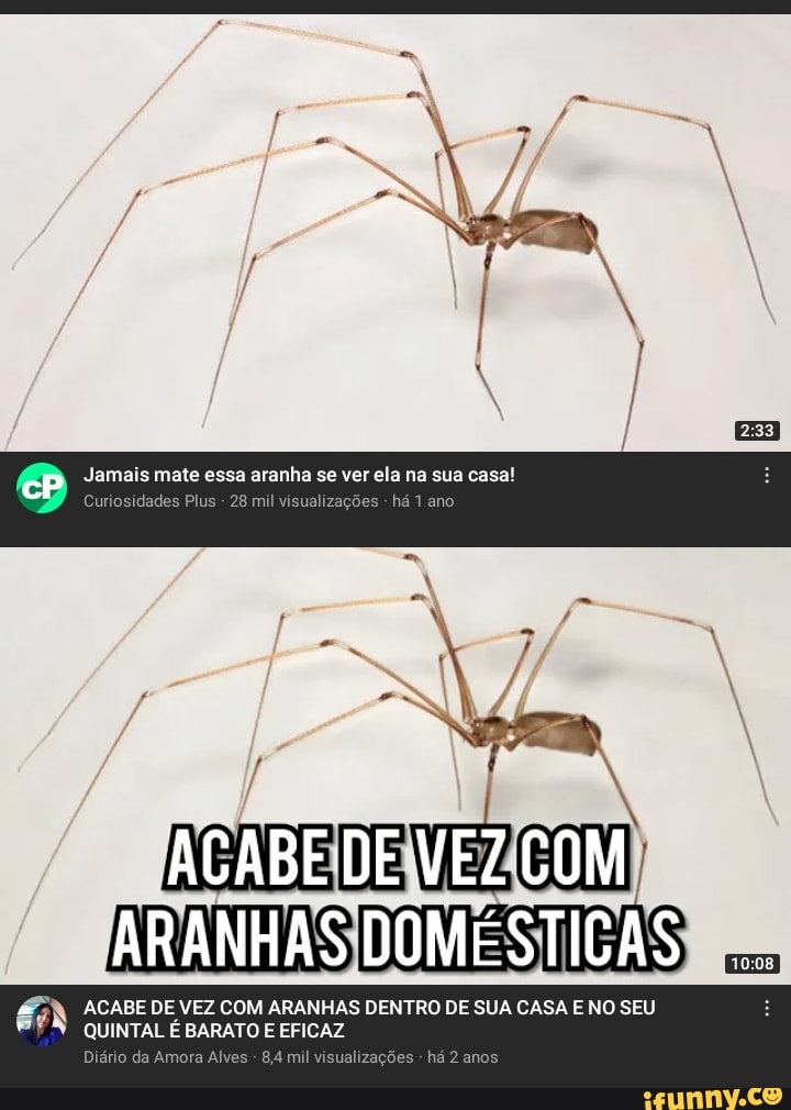 cP Jamais mate Curiosidades essa Plus 28 aranha mil se ver ela na há sua ano casa!
Curiosidades Plus - 28 mil há ano
ACABE DE VEZ COM
ARANHAS DOMESTICAS
us
ACABE DE VEZ COM ARANHAS DENTRO DE SUA CASA E NO SEU QUINTAL BARATO E EFICAZ
Diário da 4 mil visual