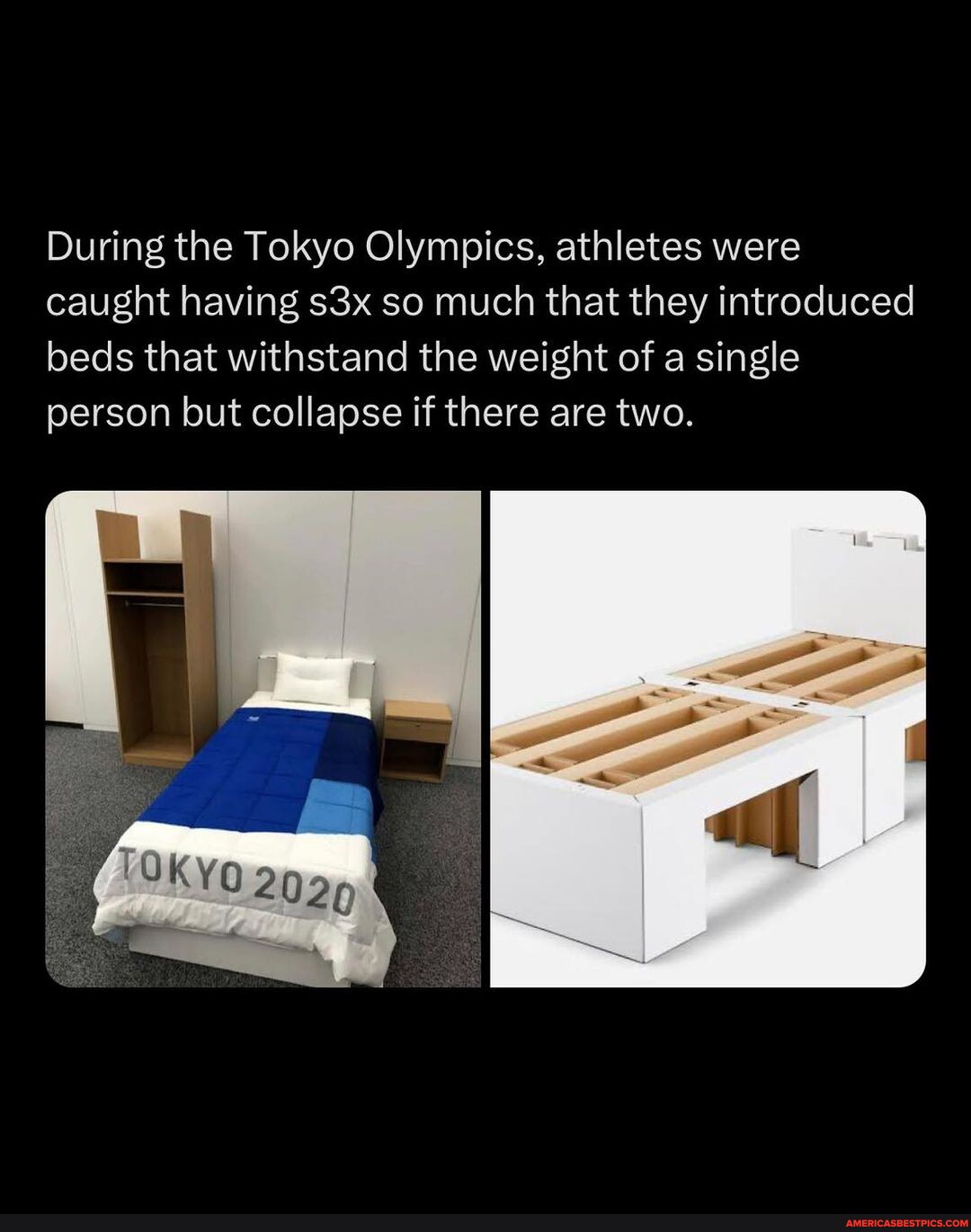 The floor?!? During the Tokyo Olympics, athletes were caught having