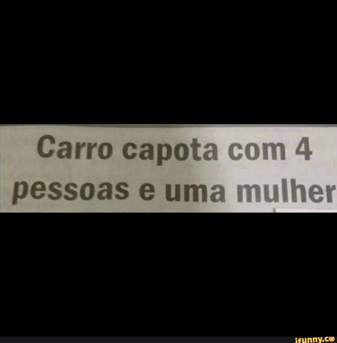 Carro capo.
pessoas e um