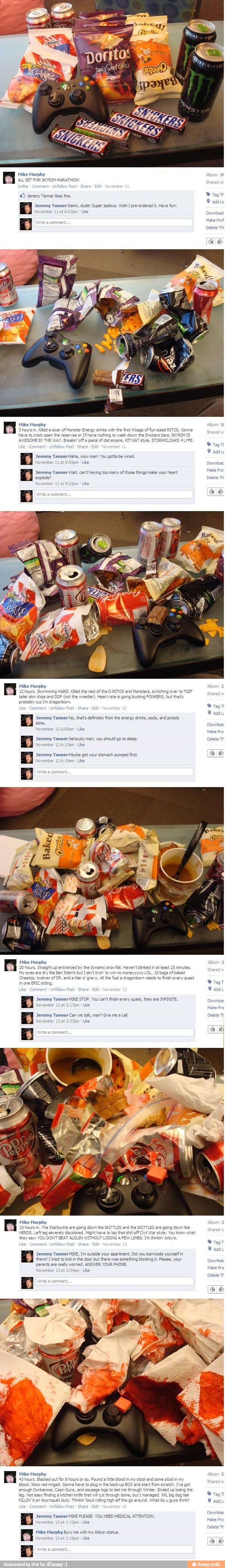 e
down the Snickers bars