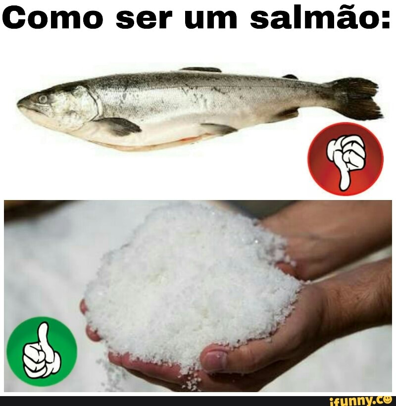 Como ser um salmão: