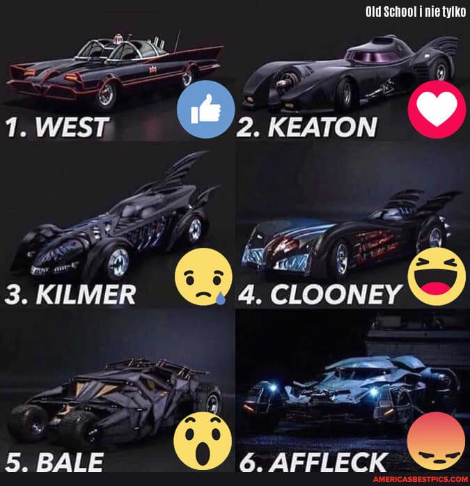 Old School i nie tyiko
1. WEST, 2. KEATON PE
BA
'KILMER ay 4, CLOONEY
