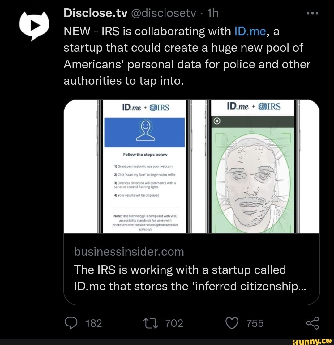 disclose-tv-d-new-irs-is-collaborating-with-id-me-startup-that