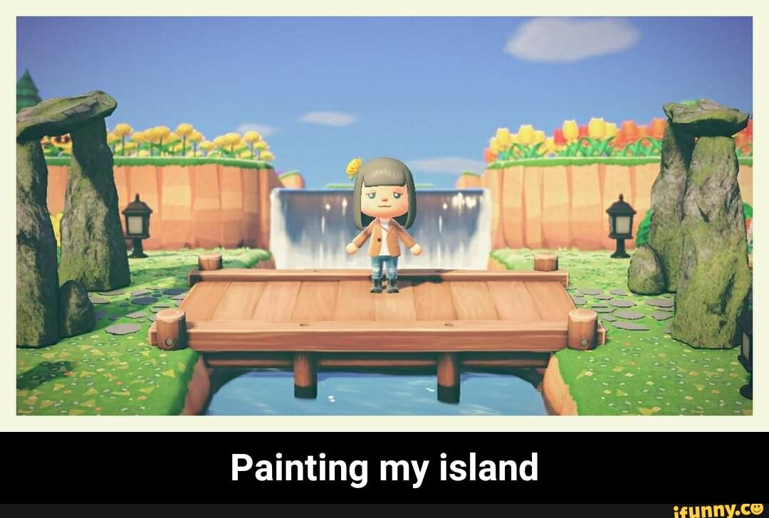 Painting my island - Painting my island