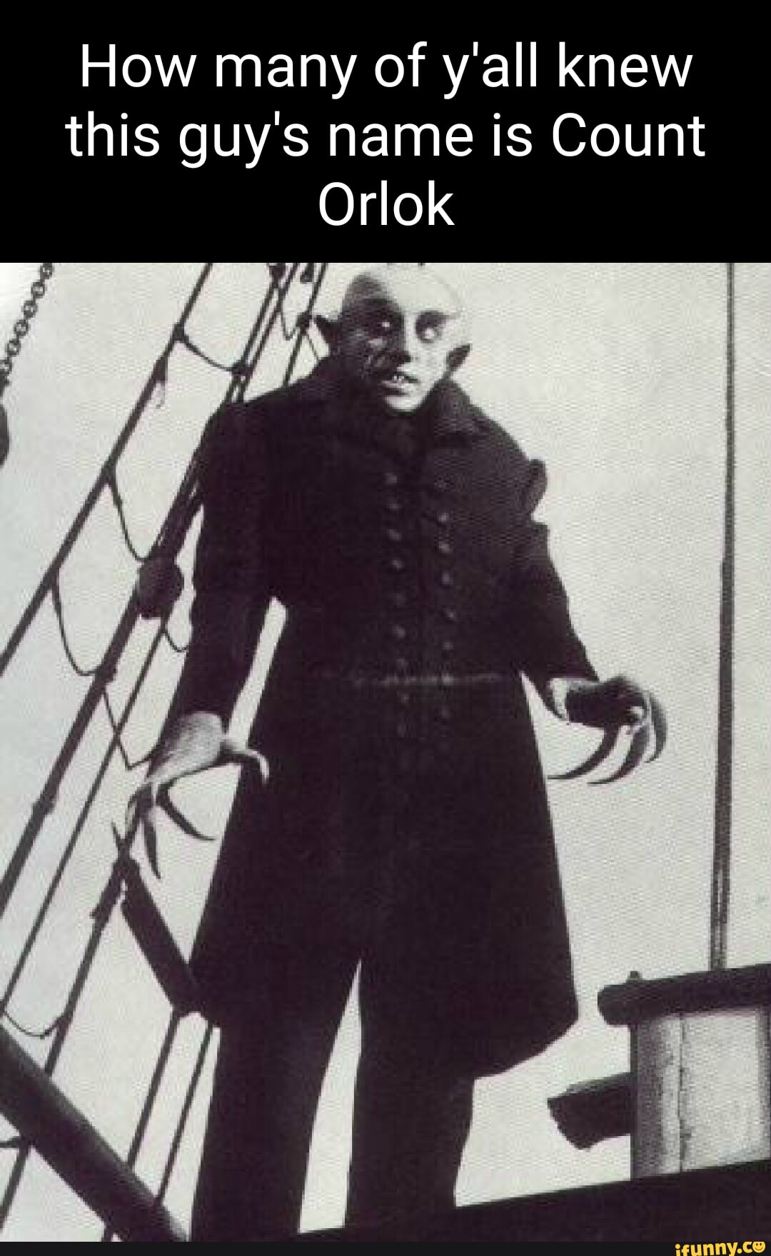 Orlok memes. Best Collection of funny Orlok pictures on iFunny, image size:1080x1759