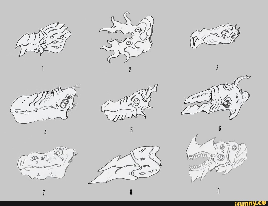 SCP 682 - Head Concepts (HST Studios) - iFunny
