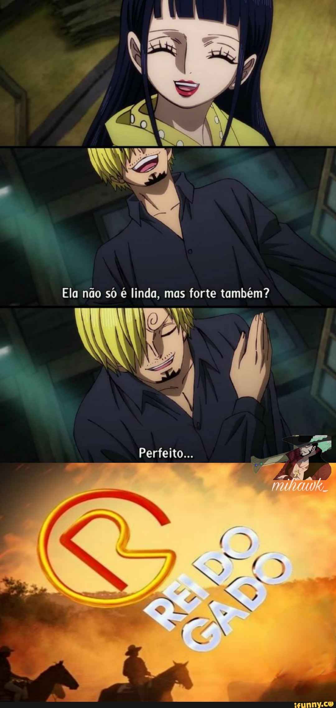 Ela não só é linda, mas forte também?
Perfeito...