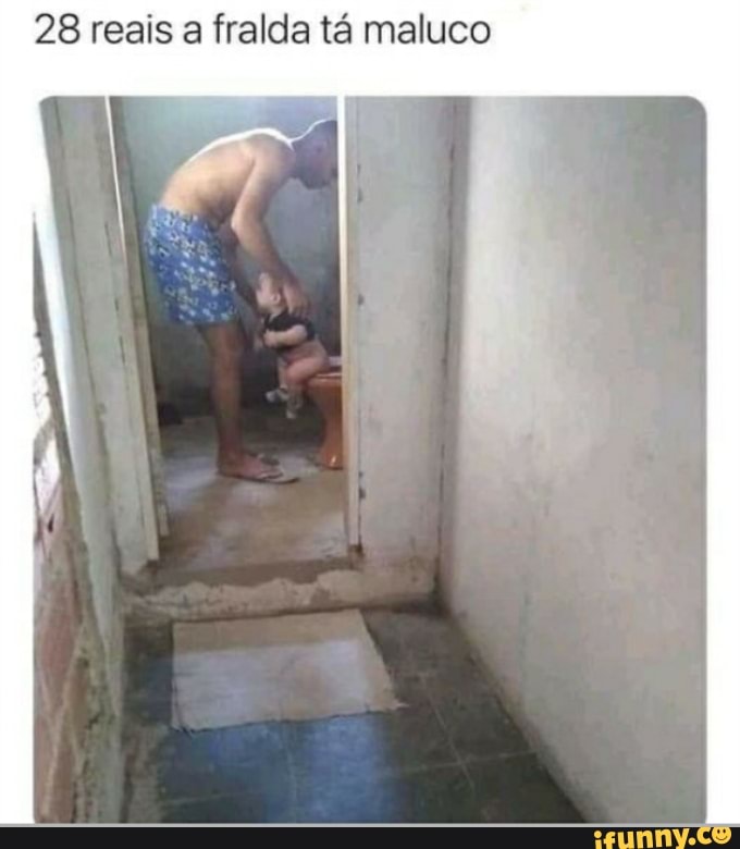 28 reais a fralda tá maluco