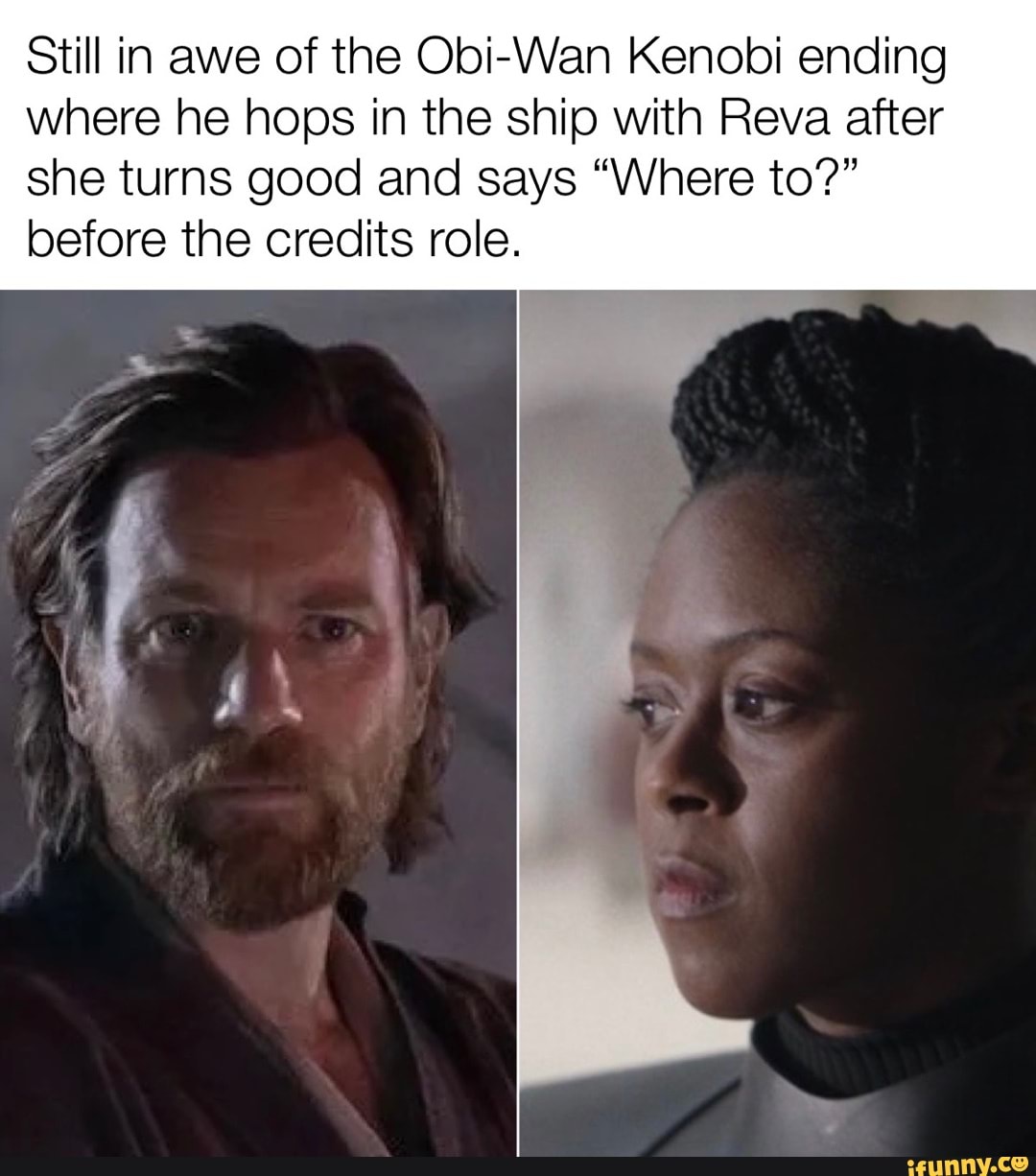 Still In Awe Of The Obi Wan Kenobi Ending Where He Hops In The Ship 